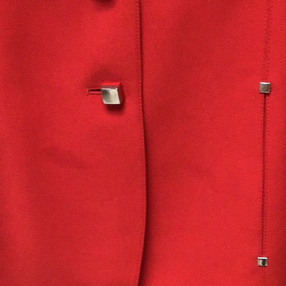 John Meyer vintage red 2pc suit, sz6 - Picture 4 of 8